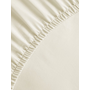 Heckett & Lane Hoeslaken Mumbai Creme - Percale Katoen
