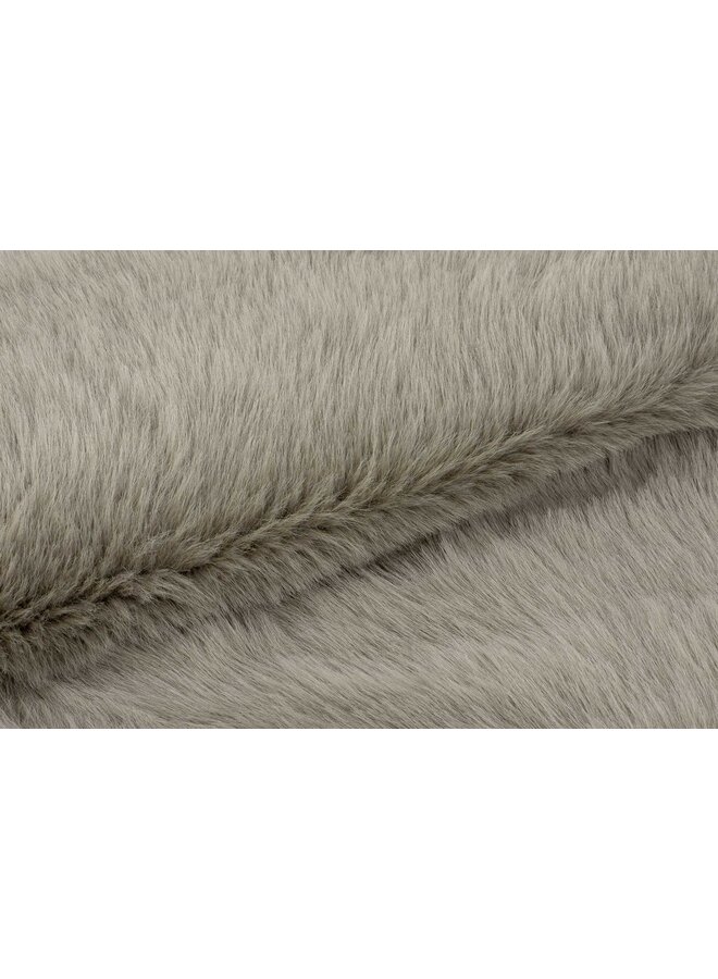 Heckett & Lane Sierkussen Perle Taupe - 48x48 - Fake Fur
