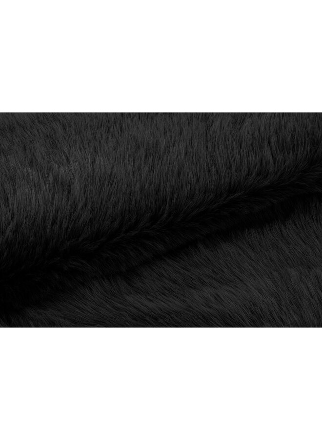 Heckett & Lane Sierkussen Perle Zwart - Fake Fur