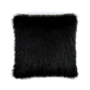Heckett & Lane Sierkussen Perle Zwart - Fake Fur