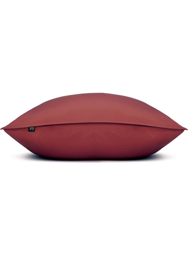 Sierkussenhoes Satinado Rood - Set Van 2 - Katoensatijn