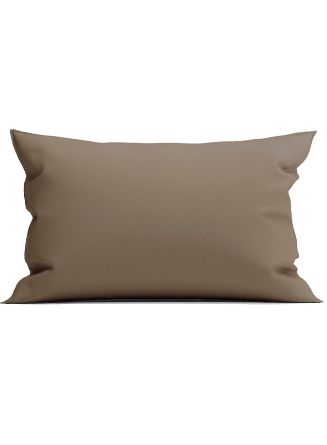 Sierkussenhoes Mumbai Taupe - Percale Katoen