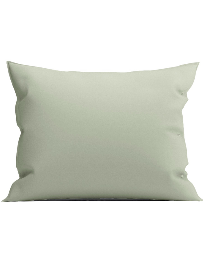 Kussensloop Mumbai Lichtgroen - Percale Katoen