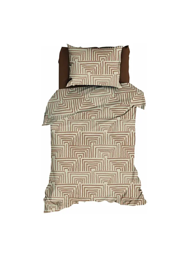 Satin d'Or Dekbedovertrek Vendome Beige - Katoensatijn