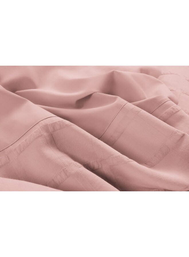 Papillon Dekbedovertrek Hudson Roze - Percale Katoen