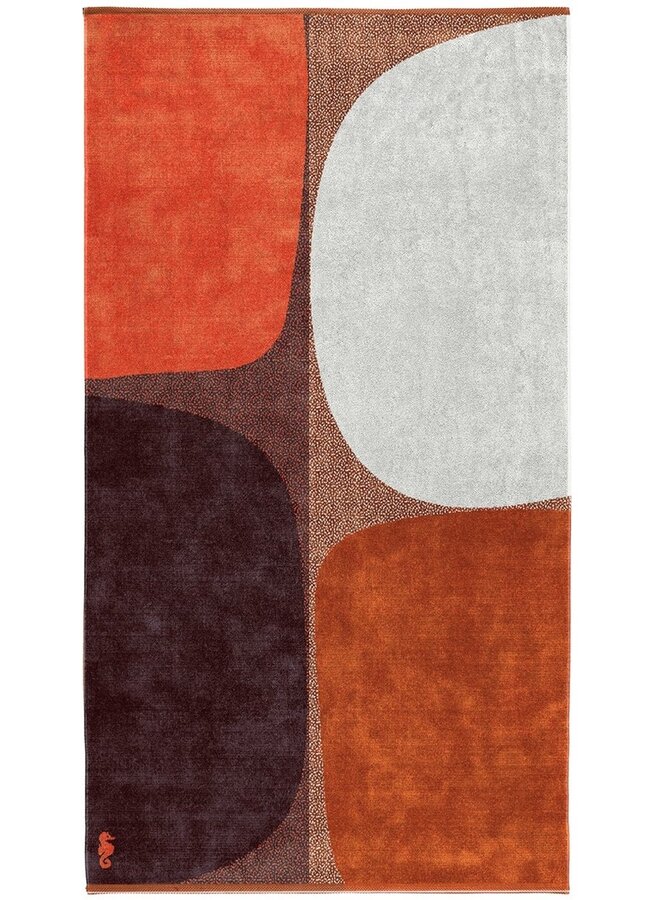 Strandlaken Stones Bruin - Velours