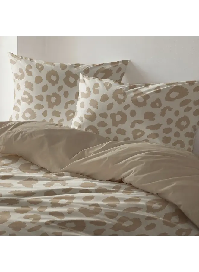 Byrklund Dekbedovertrek Animal Spots Bruin - Polyester