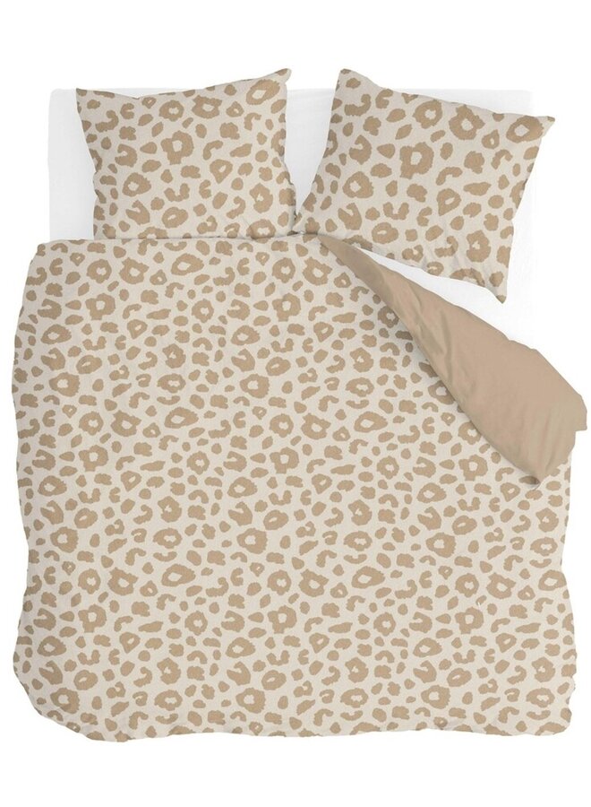 Dekbedovertrek Animal Spots Bruin - Polyester
