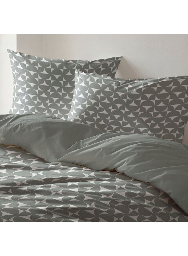 Byrklund Dekbedovertrek Arc Fushion Groen - Polyester