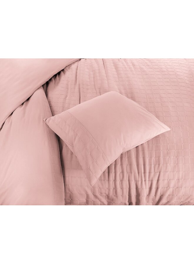 Papillon Dekbedovertrek Hudson Roze - Percale Katoen