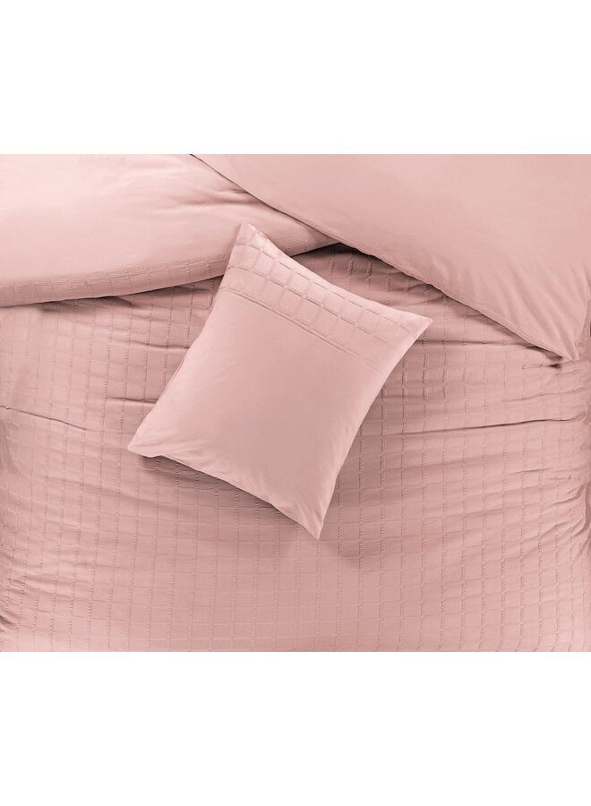 Papillon Dekbedovertrek Hudson Roze - Percale Katoen