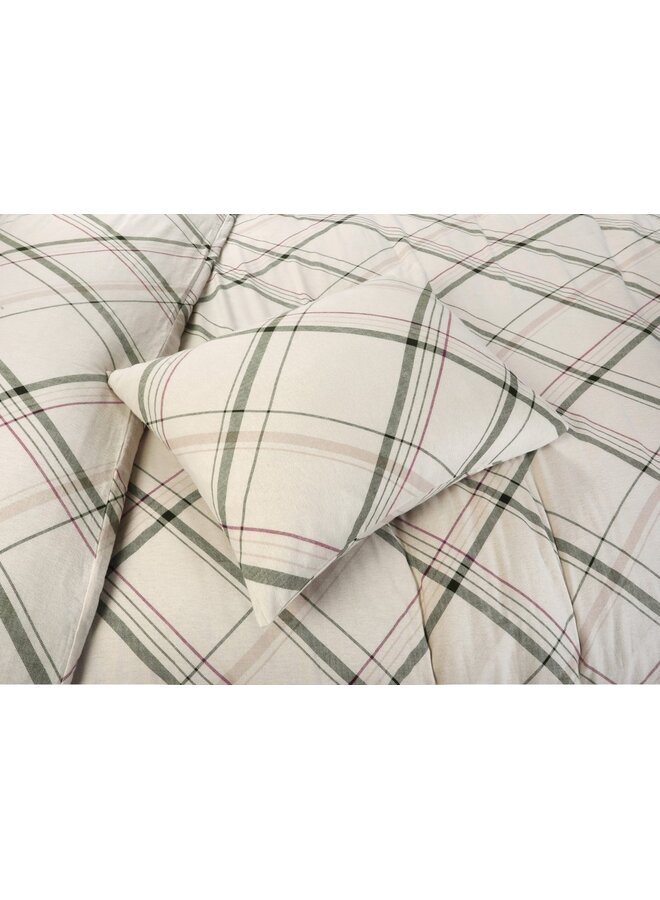 Day Dream Dekbedovertrek Serfaus Ivoor - Flanel
