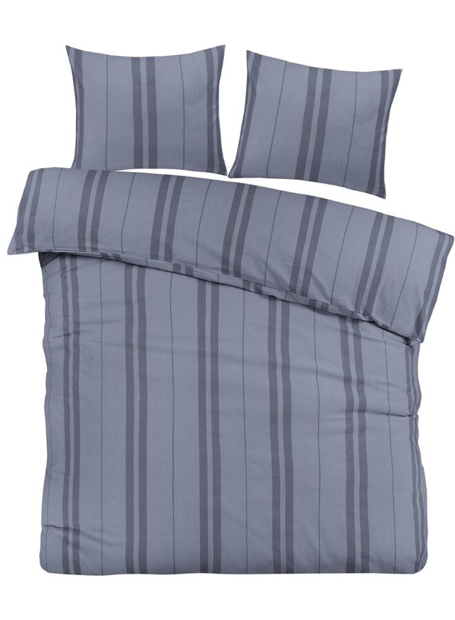Dekbedovertrek Elmau Blauw - Flanel