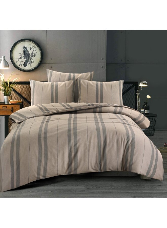 Day Dream Dekbedovertrek Elmau Beige - Flanel