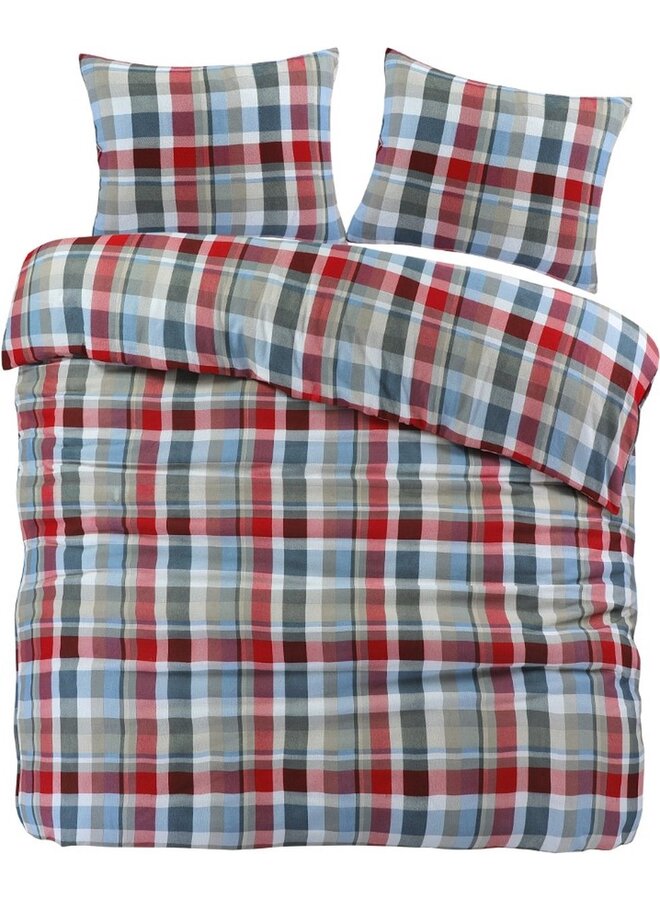 Dekbedovertrek Bazel Multi - Flanel