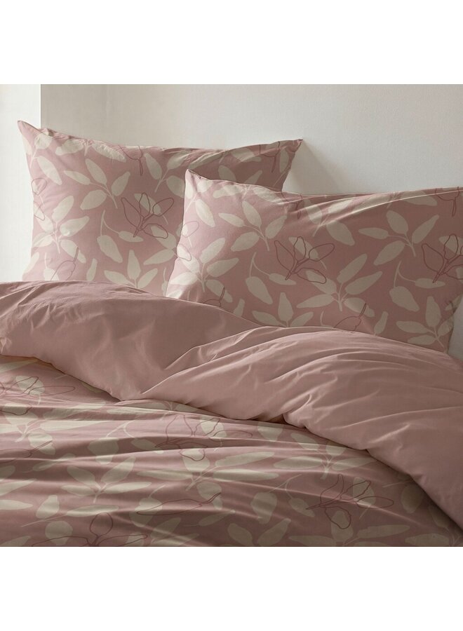 Byrklund Dekbedovertrek Fresh Garden Roze - Polyester