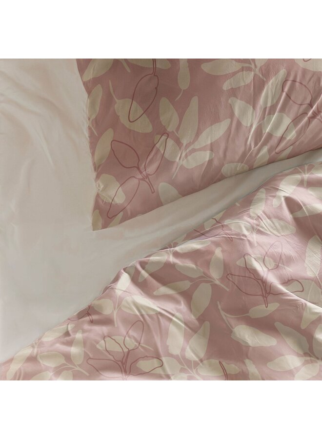 Byrklund Dekbedovertrek Fresh Garden Roze - Polyester