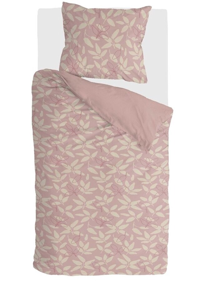 Byrklund Dekbedovertrek Fresh Garden Roze - Polyester