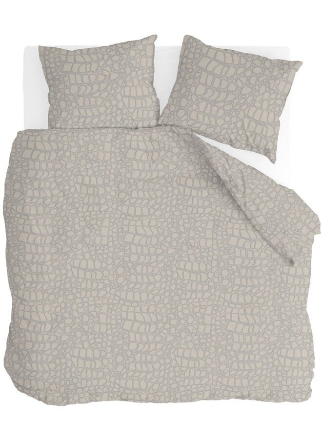 Dekbedovertrek Kiki Beige - Polyester/Katoen