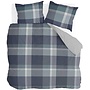 Byrklund Dekbedovertrek Pretty Squares Blauw - Polyester