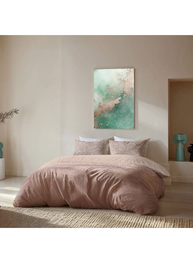 Byrklund Dekbedovertrek Soft Petals Roze - Polyester