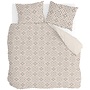 Byrklund Dekbedovertrek Vivid Lines Beige  - Polyester