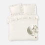 Dindi Home Dekbedovertrek Candy Clouds Creme - Gerecyled Katoen