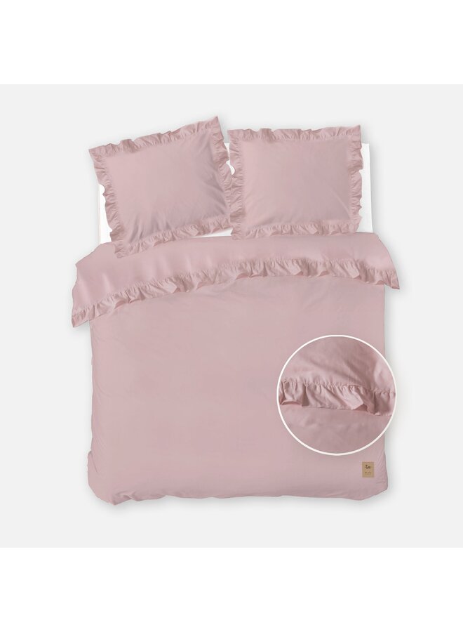 Dekbedovertrek Candy Clouds Roze - Gerecyled Katoen