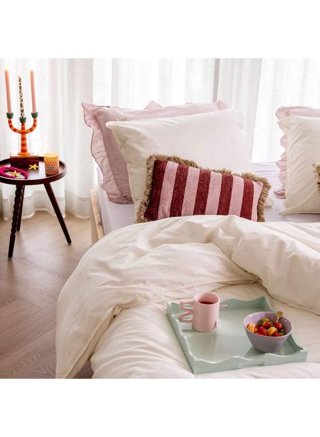 Dindi Home Dekbedovertrek Forever Colours Creme - Gerecyled Katoen