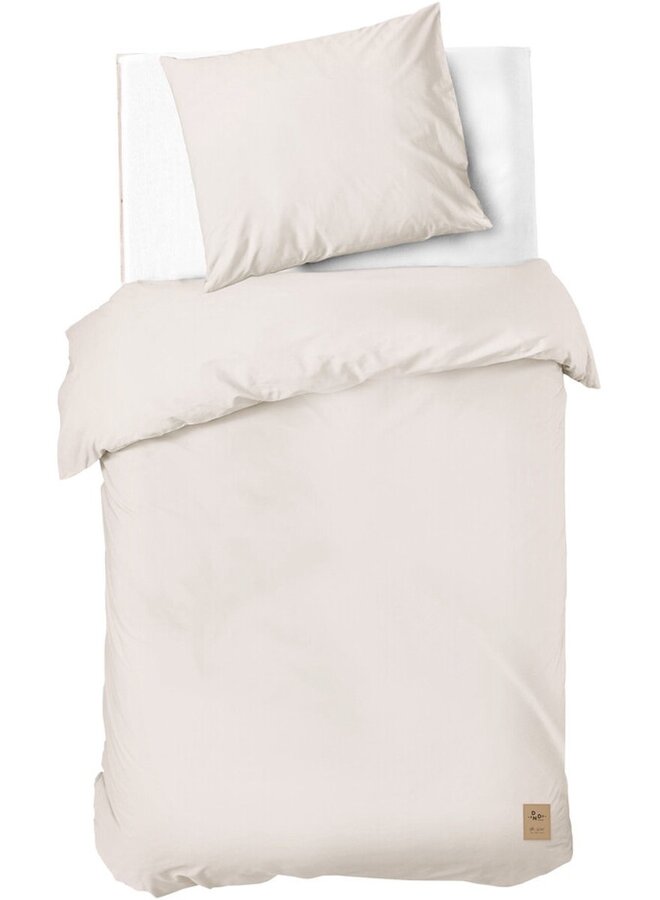 Dindi Home Dekbedovertrek Forever Colours Creme - Gerecyled Katoen