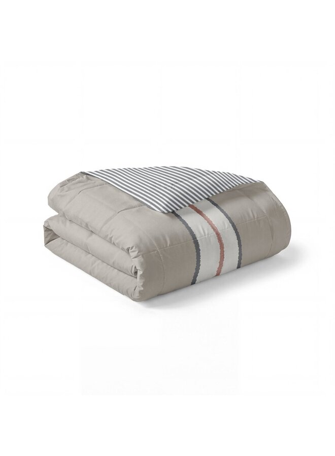 Byrklund Lay Dekbed Clean Lined Up Zand - Polyester