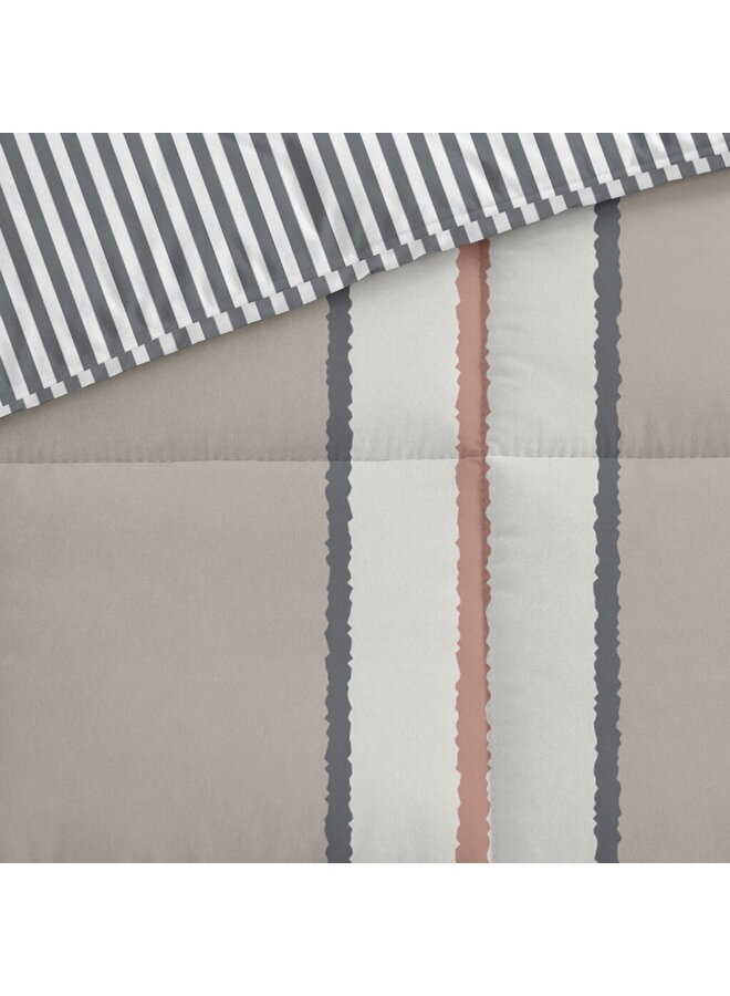 Byrklund Lay Dekbed Clean Lined Up Zand - Polyester