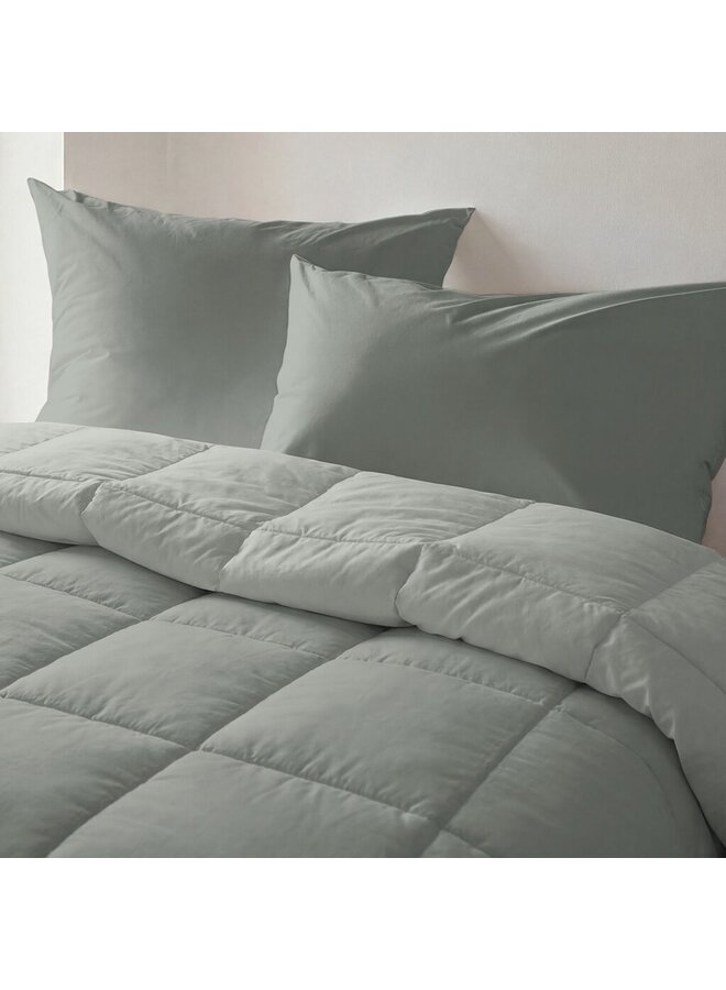 Byrklund Lay Dekbed Wash & Rest Groen - Polyester