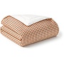 Walra Lay Dekbed Cozy Check Bruin - Percaline Katoenen Tijk