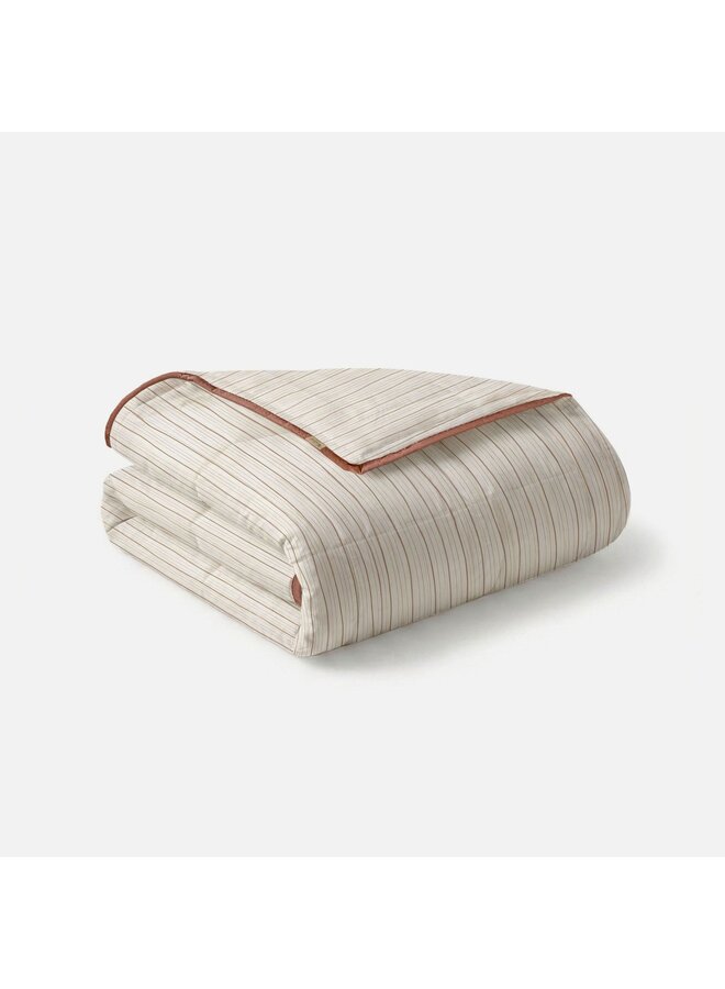 Lay Dekbed Whimsy Lines Creme - Percaline Katoenen Tijk