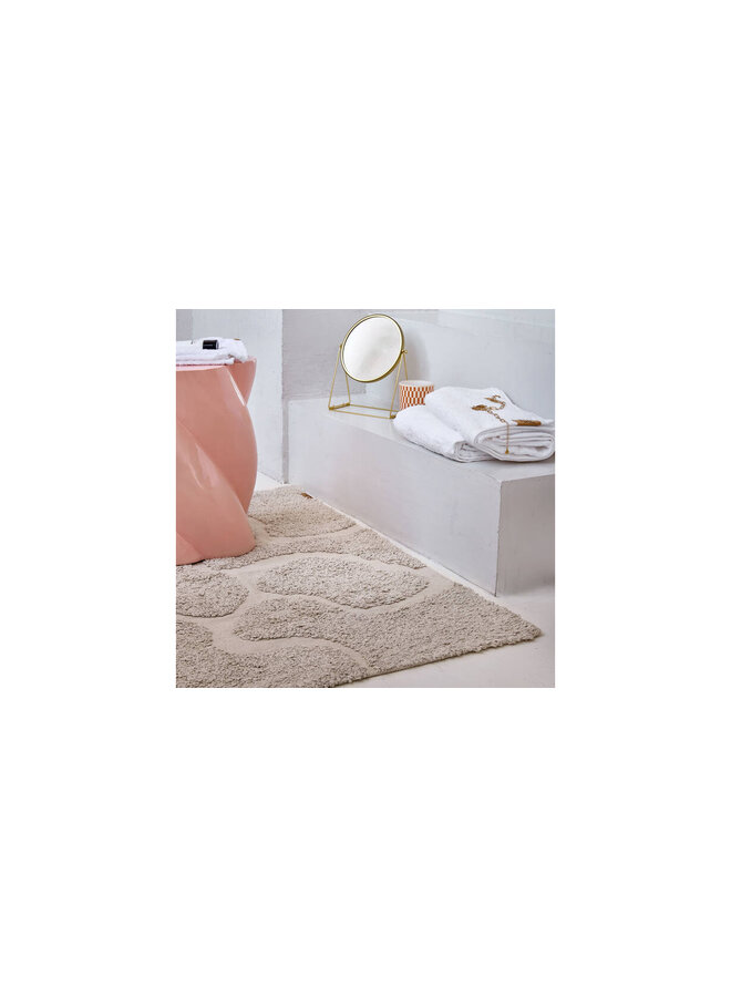 Dindi Home Badmat Pure & Pretty Zand - Katoen