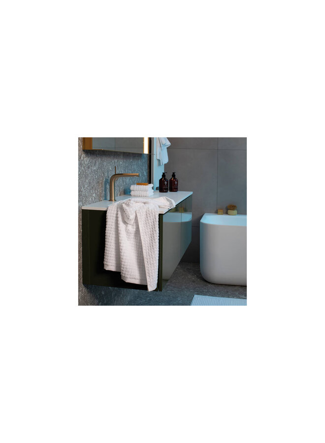 Seahorse Badmat Cube Wit - Set - Katoen