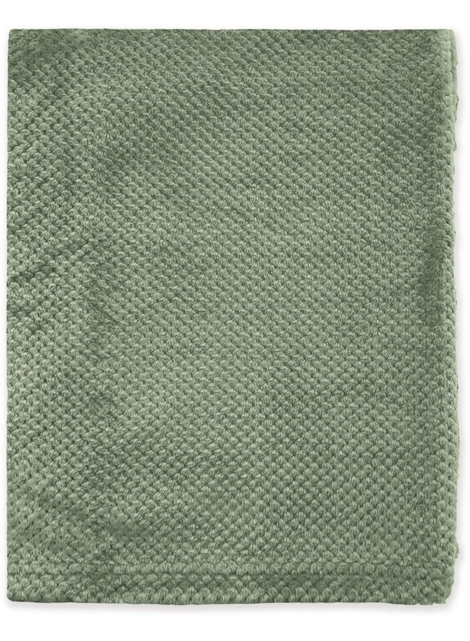 Byrklund Plaid Bubble Cuddle Groen - Fleece