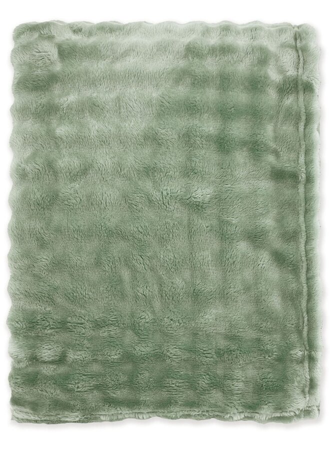Byrklund Plaid Ribbed Ribbed Comfort Groen - Fleece