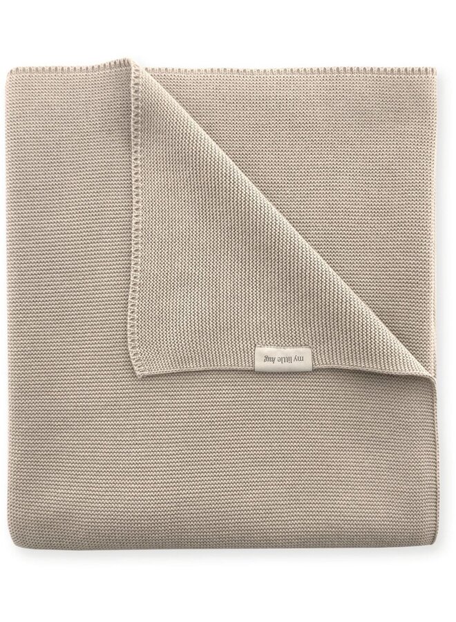 Walra Deken Knuffel Warme Beige - Katoen
