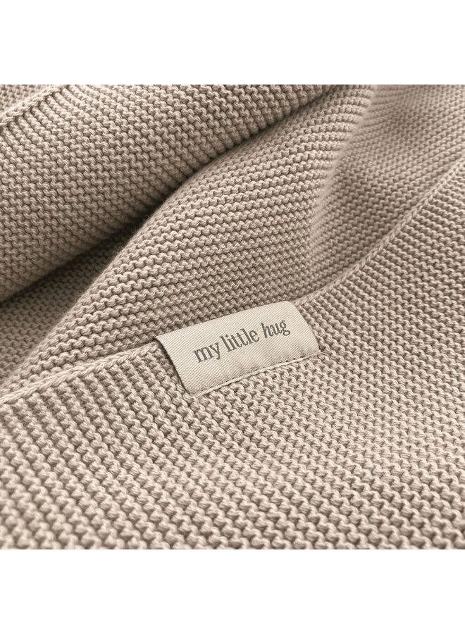 Walra Deken Knuffel Warme Beige - Katoen