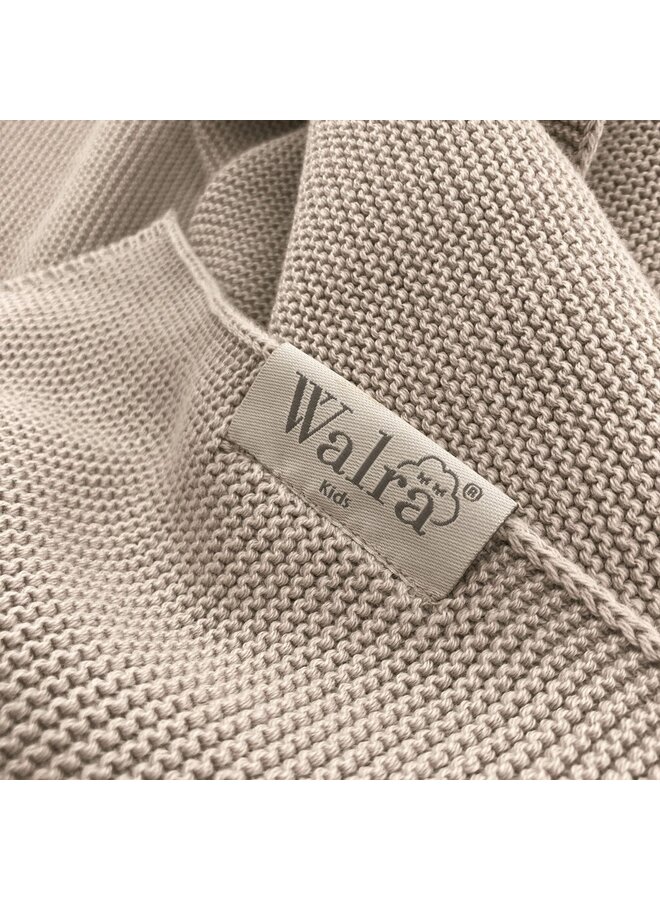 Walra Deken Knuffel Warme Beige - Katoen