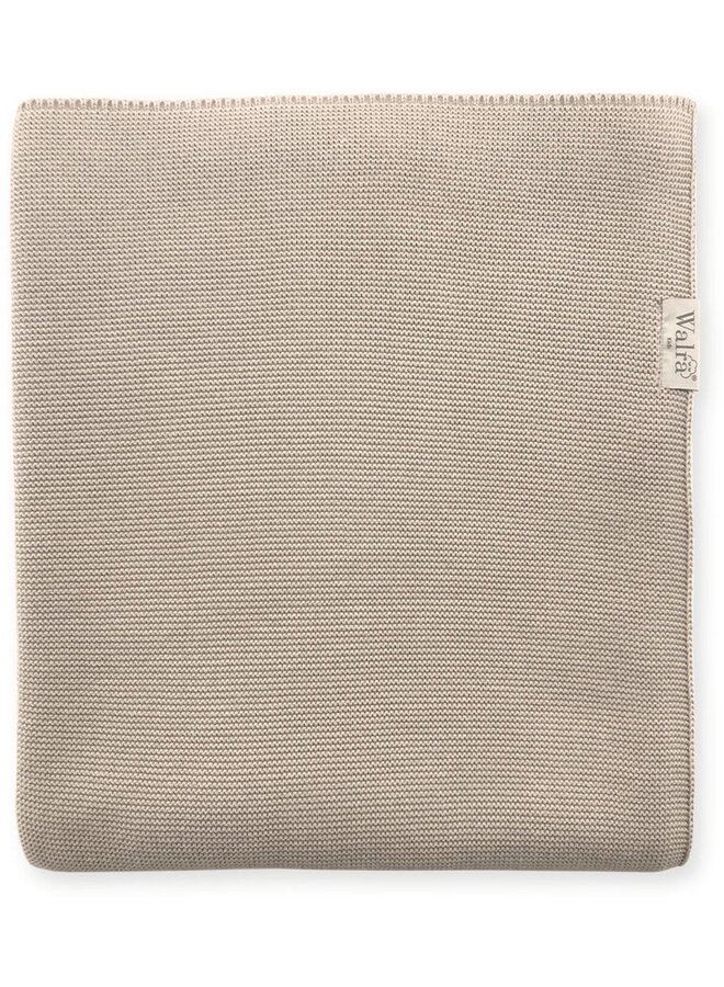 Walra Deken Knuffel Warme Beige - Katoen