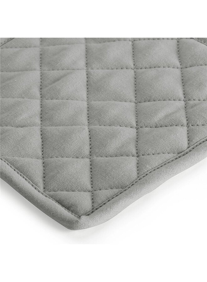 Byrklund Pannenlap Stay Cold Grijs - Set Van 2 - Katoen