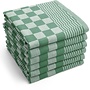 Byrklund Theedoek Clean & Tidy Groen - Set Van 6 - Katoen