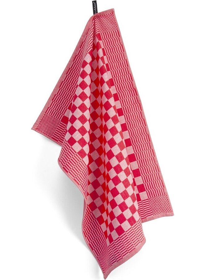 Byrklund Theedoek Clean & Tidy Rood - Set Van 6 - Katoen