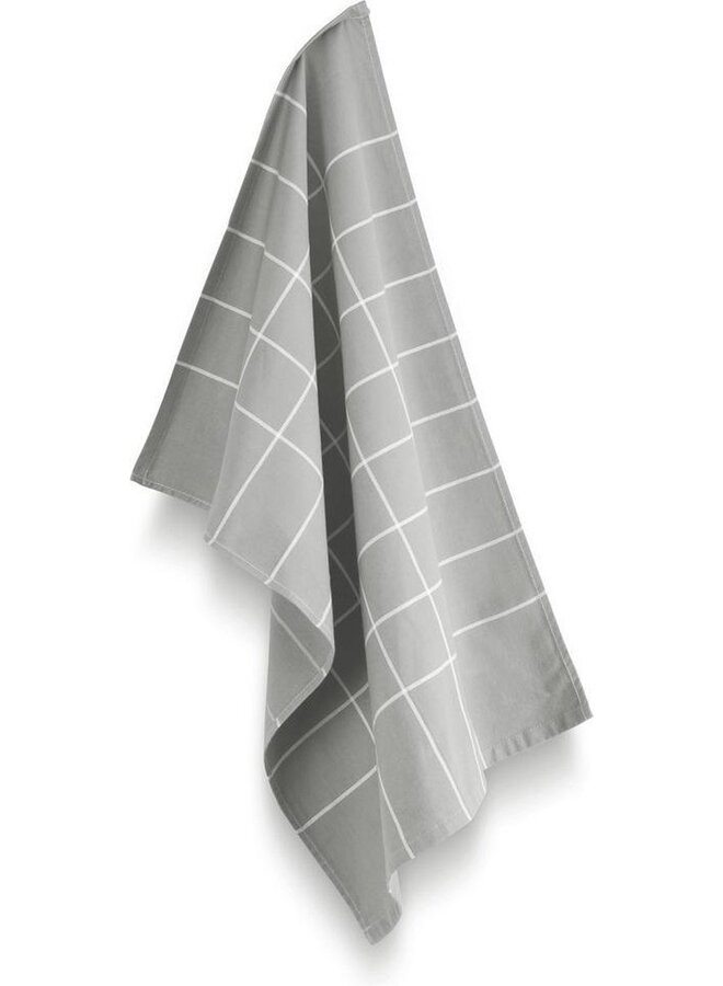 Theedoek Do Dishes Grijs - Set Van 3 - Katoen
