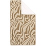 Byrklund Strandlaken Sunset Swirl Zand - Gerecyeld Polyester