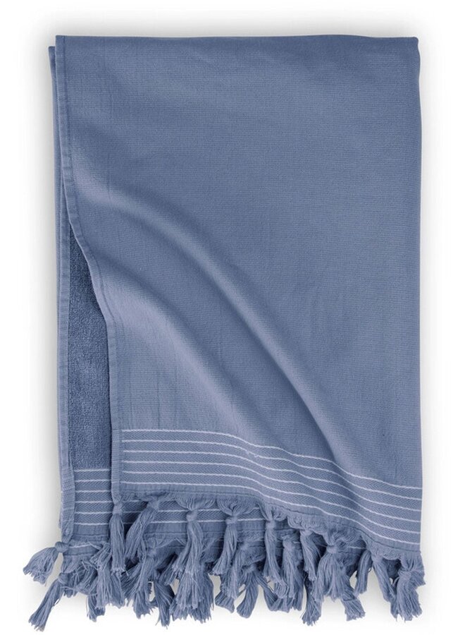 Hamamdoek Soft Cotton Blauw - Katoen