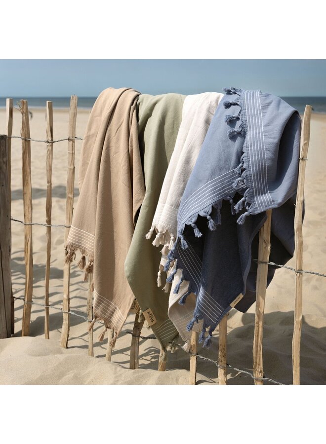Walra Hamamdoek Soft Cotton Bruin - Katoen